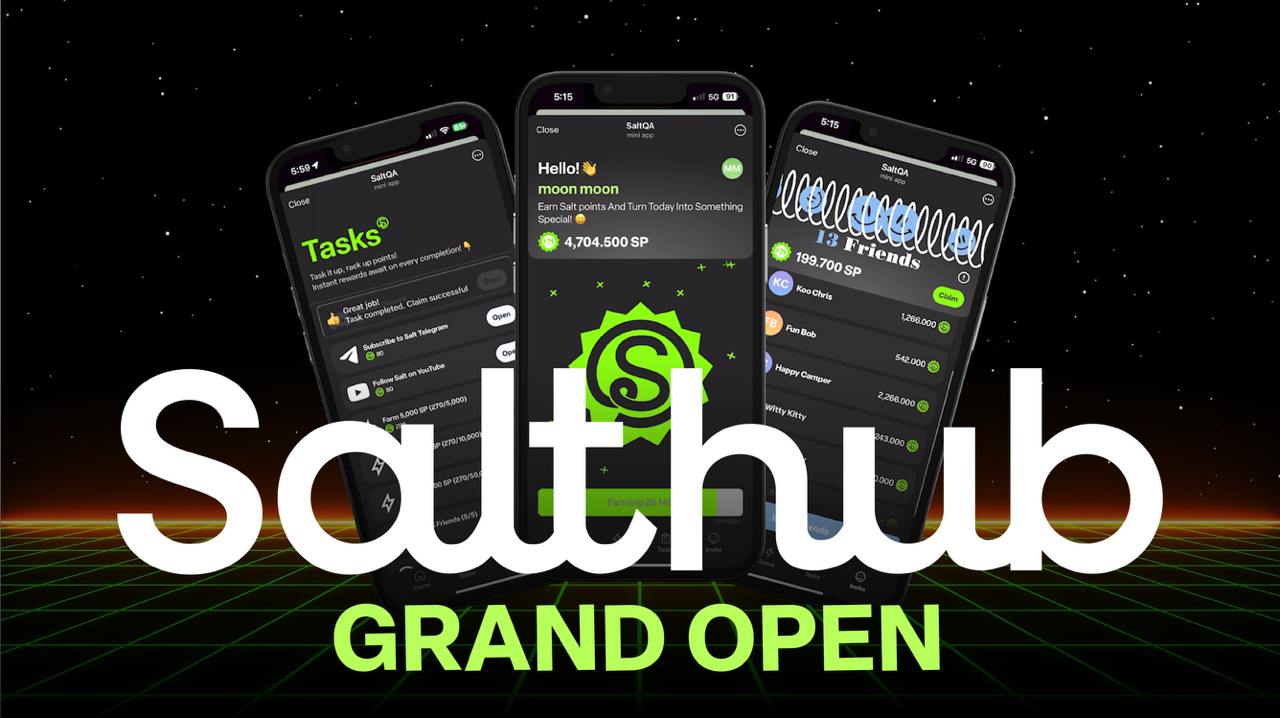 Start Earning with Salt MiniApp: Unlock Extra Rewards in the Crypto World